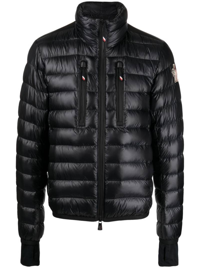 Moncler Grenoble Hers logo-patch quilted jacket - Black von Moncler Grenoble