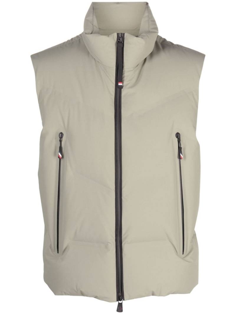 Moncler Grenoble Lengau down gilet - Green von Moncler Grenoble