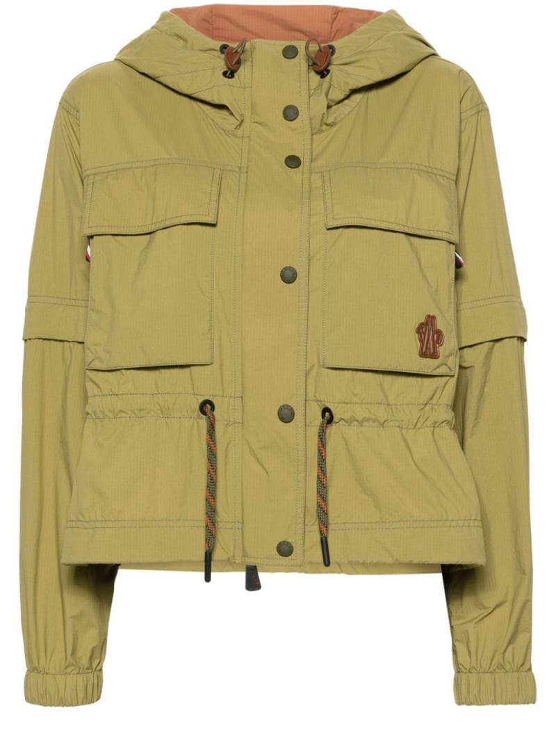 Moncler Grenoble Limosee hooded ripstop jacket - Green von Moncler Grenoble