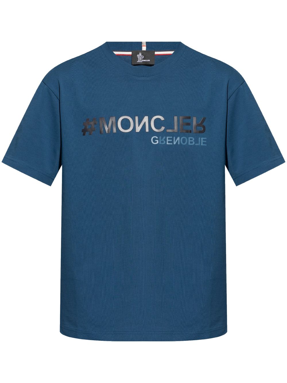 Moncler Grenoble Logo T-shirt - Blue von Moncler Grenoble