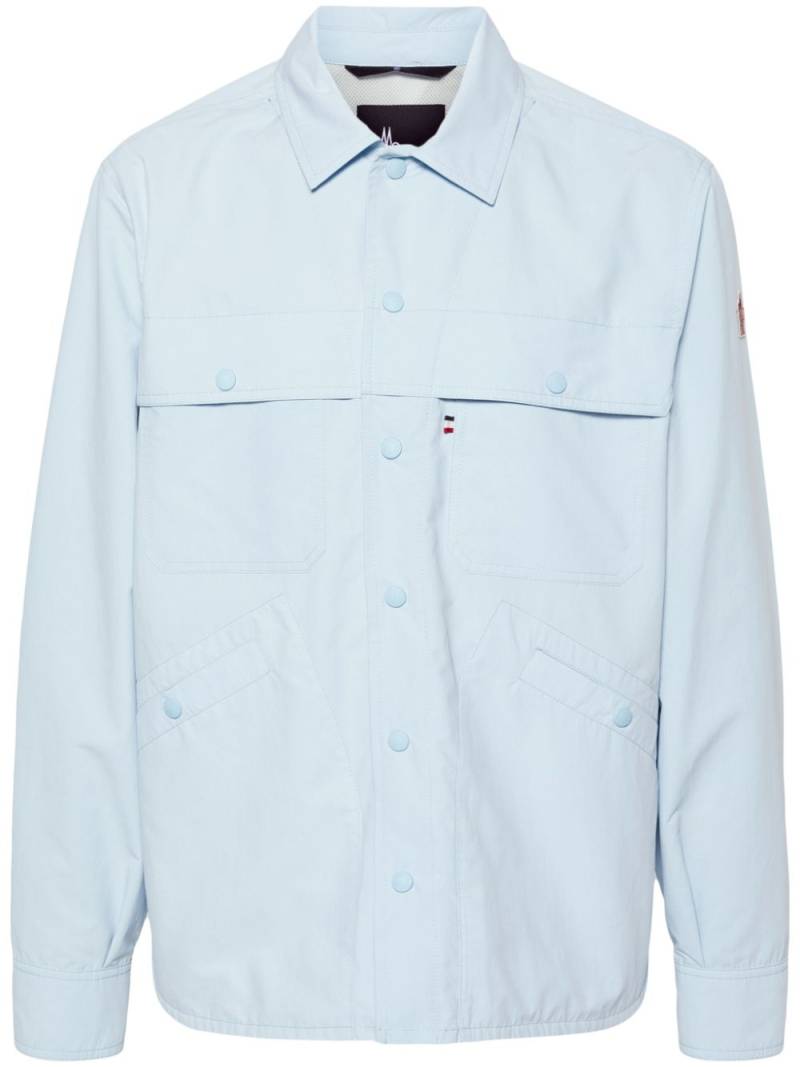 Moncler Grenoble Nax shirt jacket - Blue von Moncler Grenoble