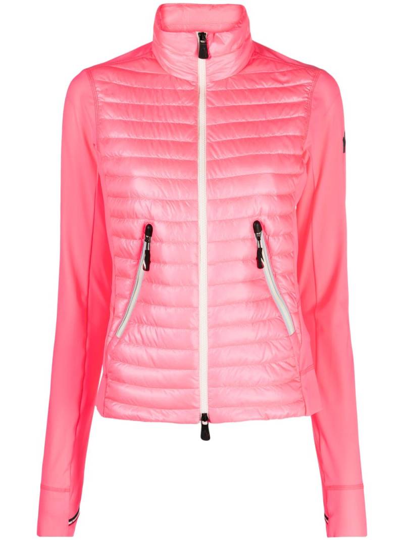 Moncler Grenoble Padded Zip-Up Sweatshirt - Pink von Moncler Grenoble