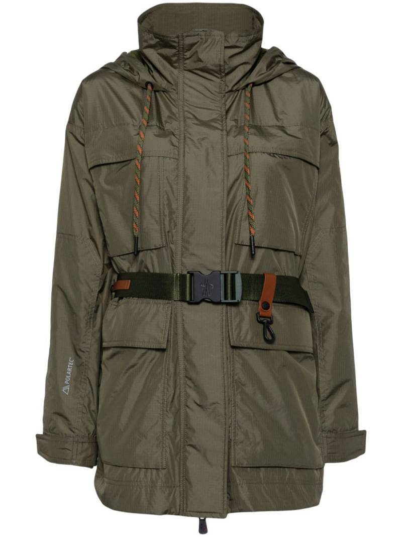 Moncler Grenoble buckle-fastening track jacket - Green von Moncler Grenoble