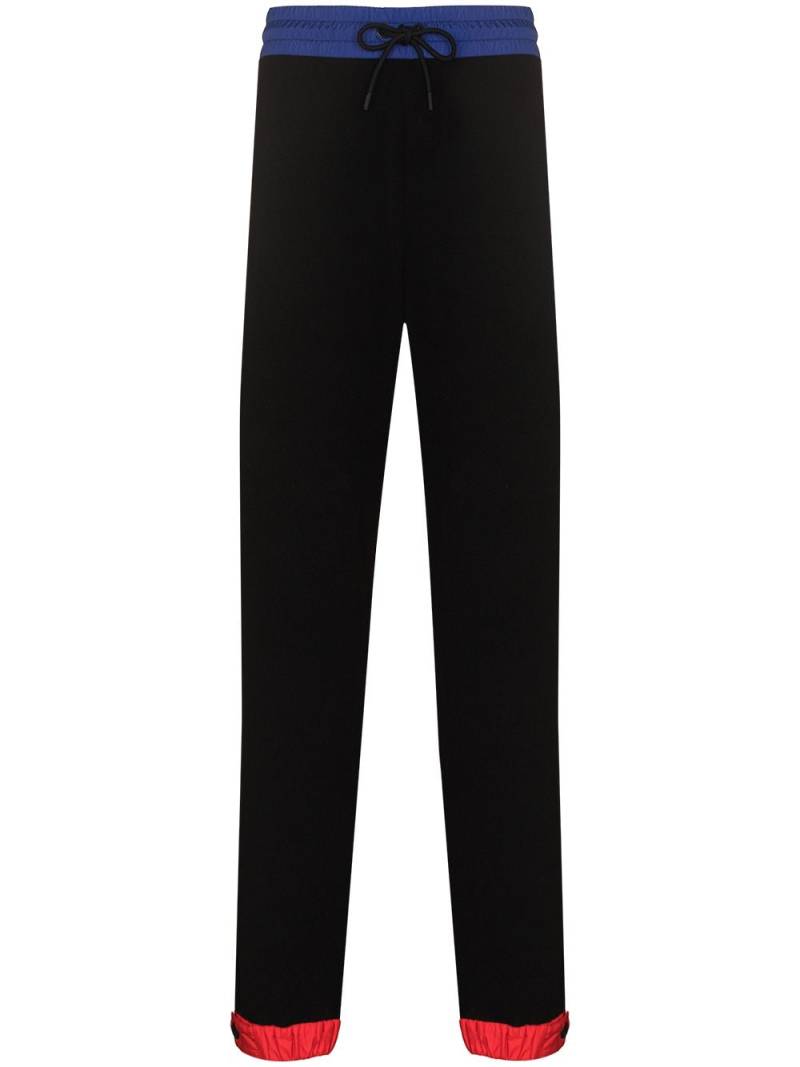 Moncler Grenoble colour-block track pants - Black von Moncler Grenoble