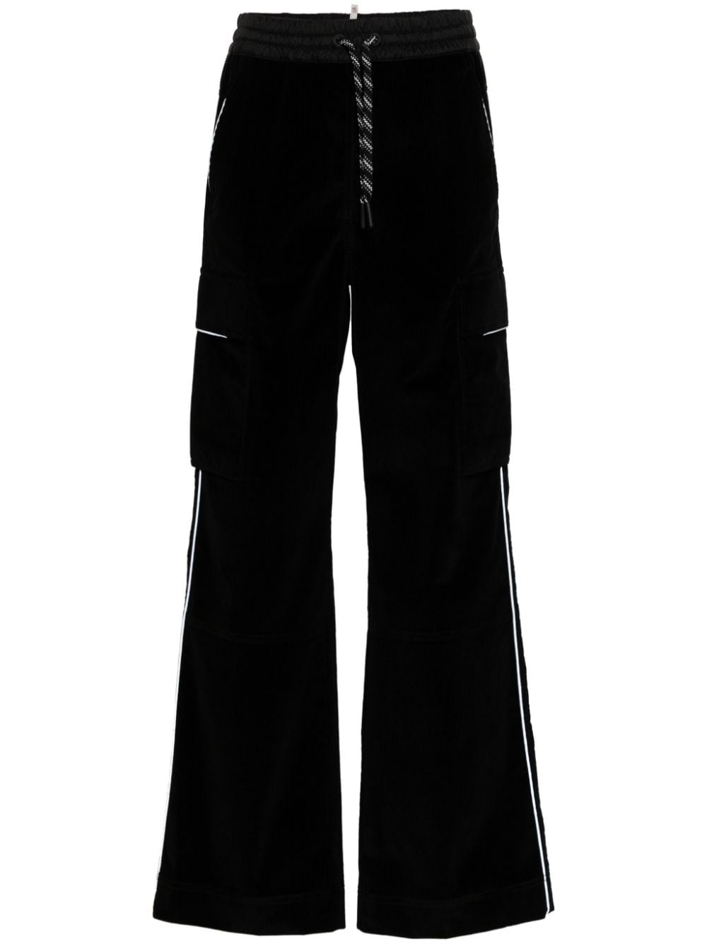 Moncler Grenoble corduroy jogging trousers - Black von Moncler Grenoble