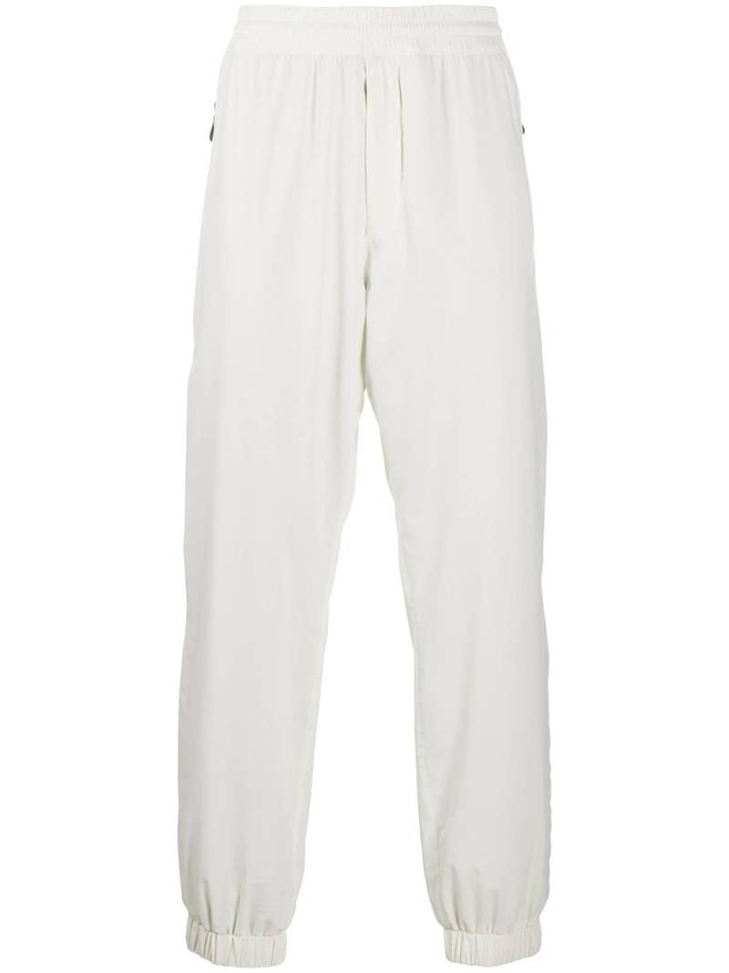 Moncler Grenoble cuffed pull-on track trousers - White von Moncler Grenoble