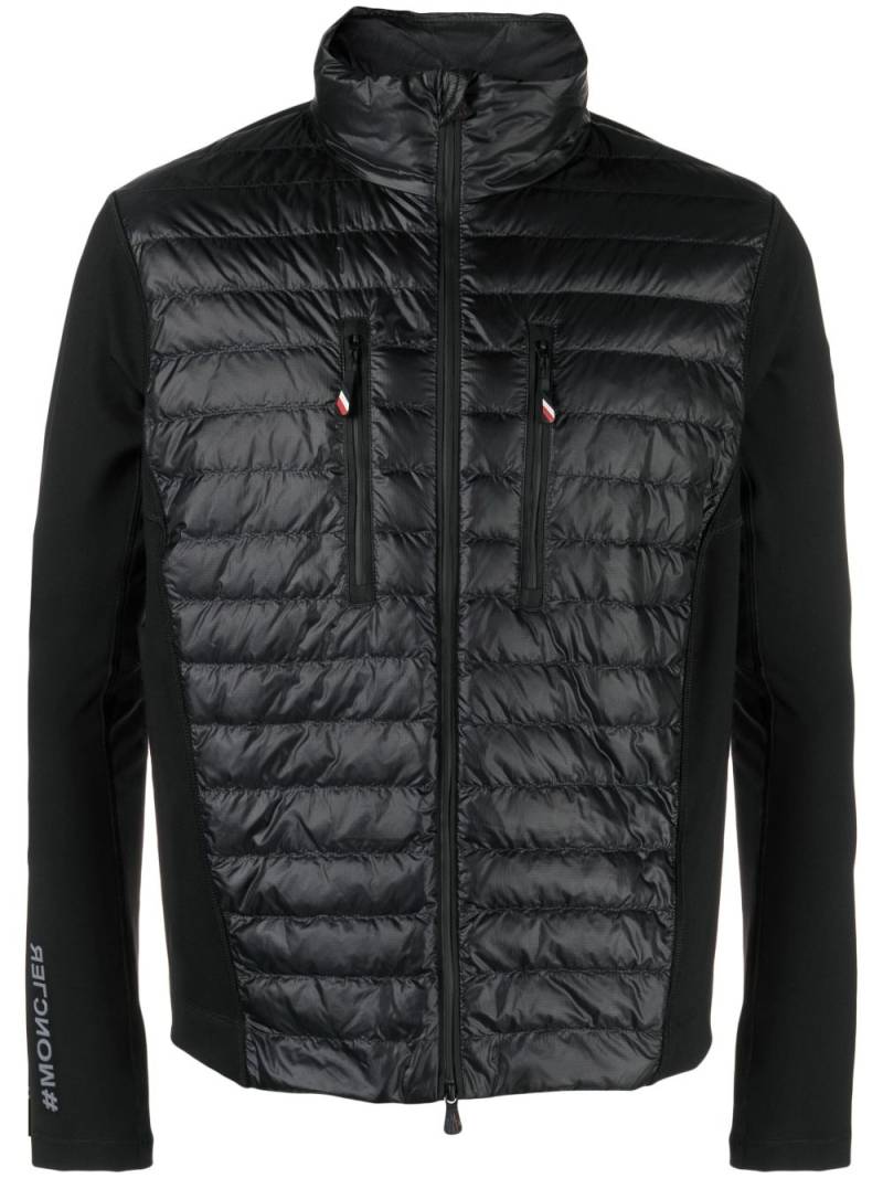 Moncler Grenoble high-neck padded jacket - Black von Moncler Grenoble