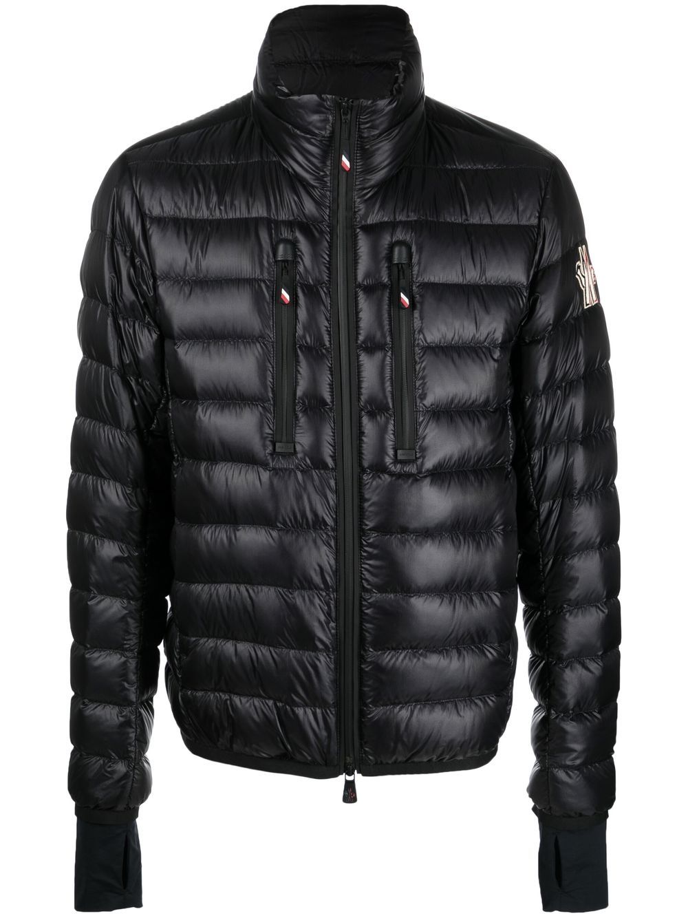 Moncler Grenoble high-neck puffer jacket - Black von Moncler Grenoble