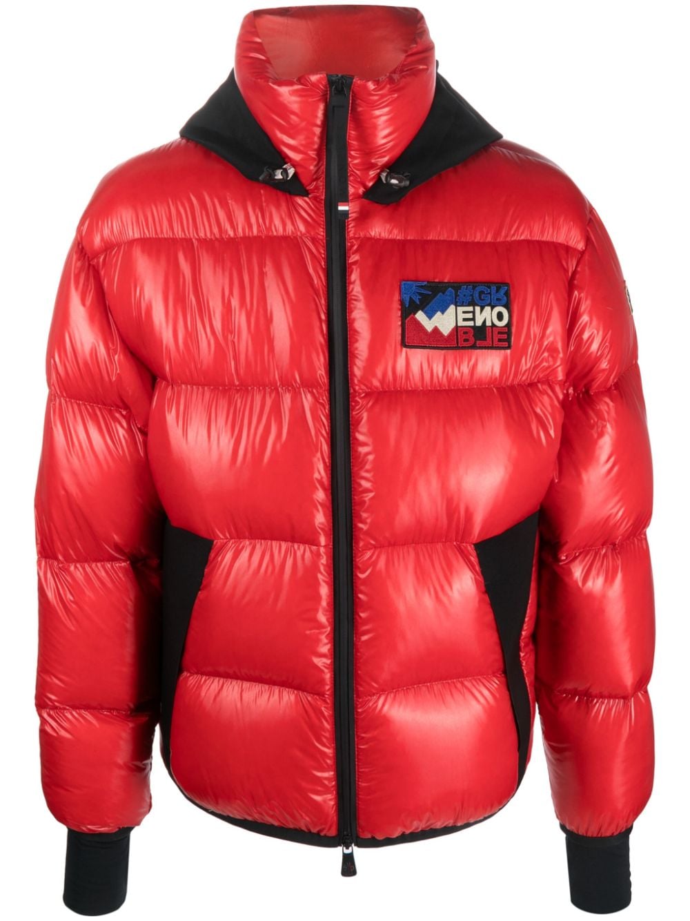 Moncler Grenoble hooded padded jacket - Red von Moncler Grenoble