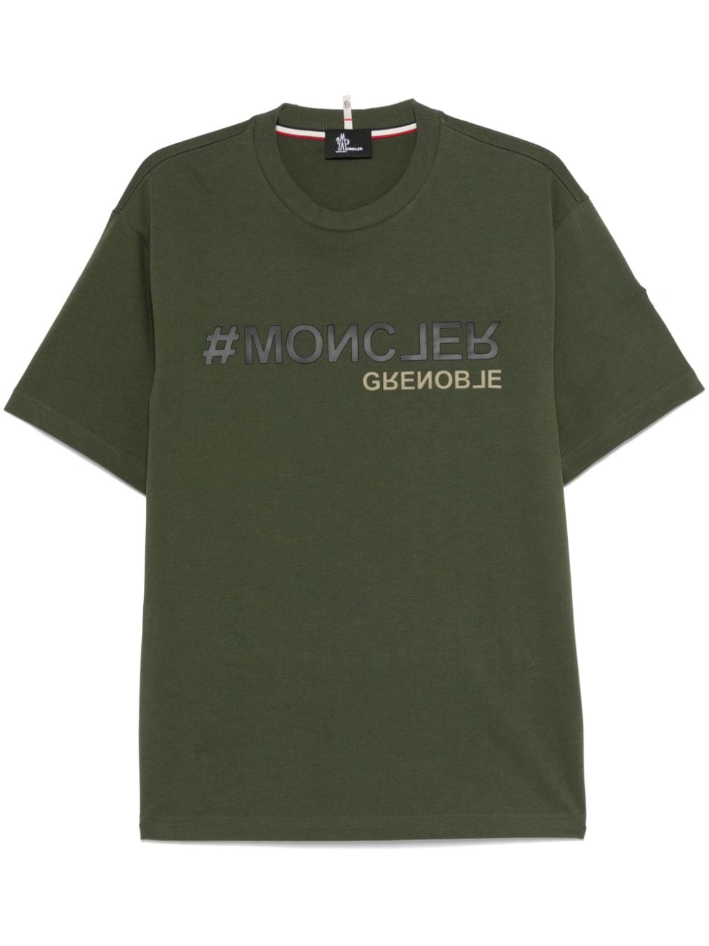 Moncler Grenoble logo T-shirt - Green von Moncler Grenoble