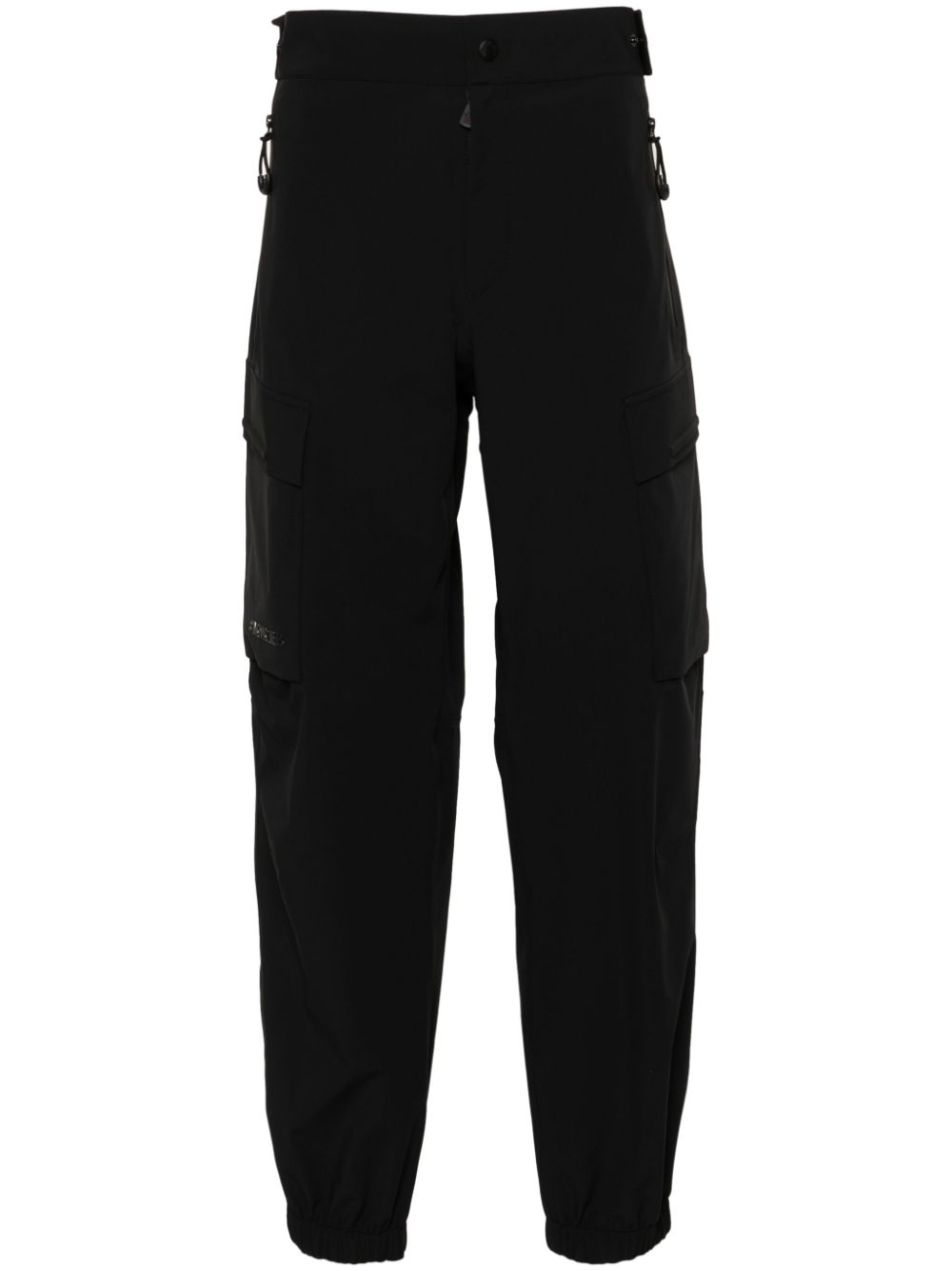 Moncler Grenoble logo-lettering performance trousers - Black von Moncler Grenoble