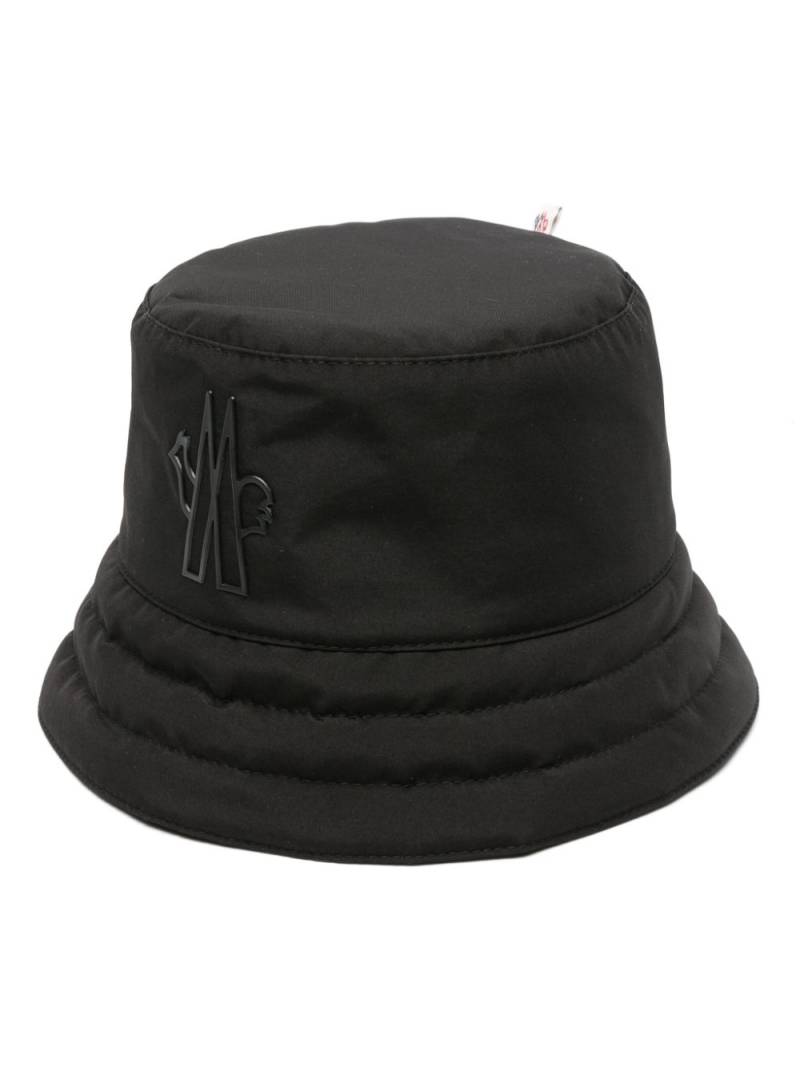 Moncler Grenoble logo-patch Gore-Tex bucket hat - Black von Moncler Grenoble