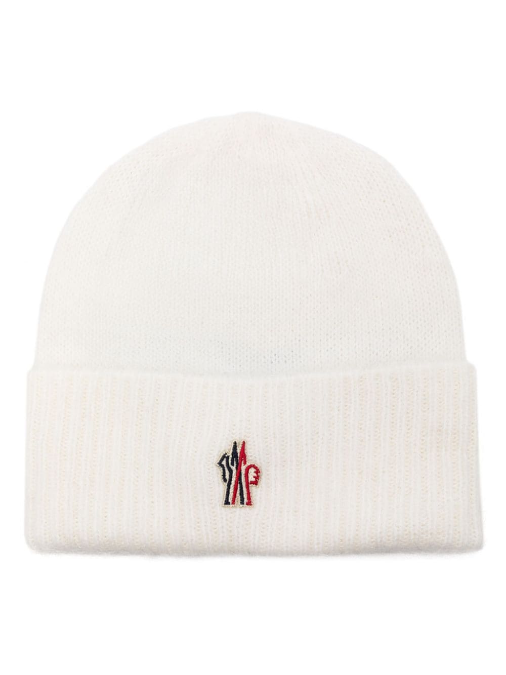 Moncler Grenoble logo-patch beanie - Neutrals von Moncler Grenoble