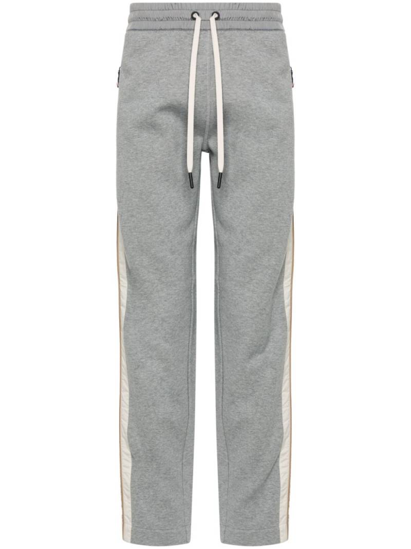 Moncler Grenoble logo-patch track pants - Grey von Moncler Grenoble