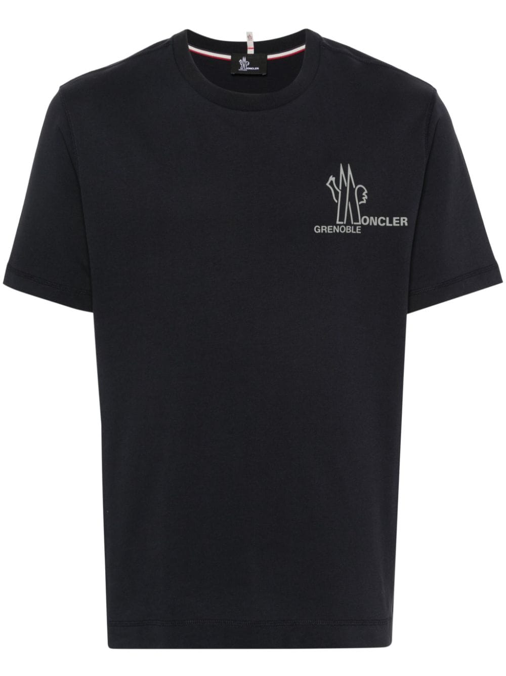 Moncler Grenoble logo-print T-shirt - Blue von Moncler Grenoble