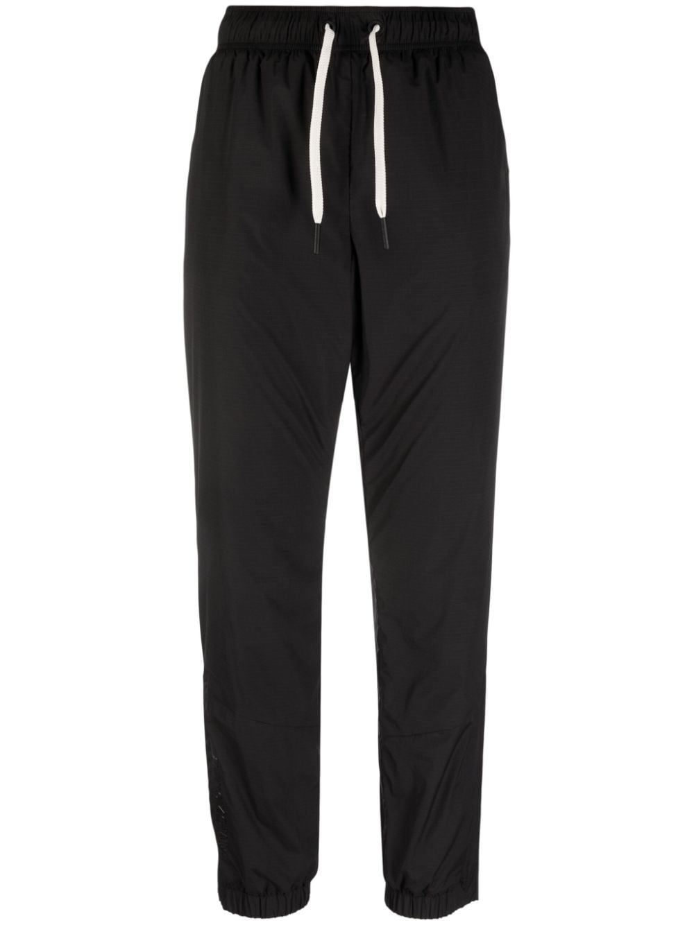 Moncler Grenoble logo-print drawstring track pants - Black von Moncler Grenoble