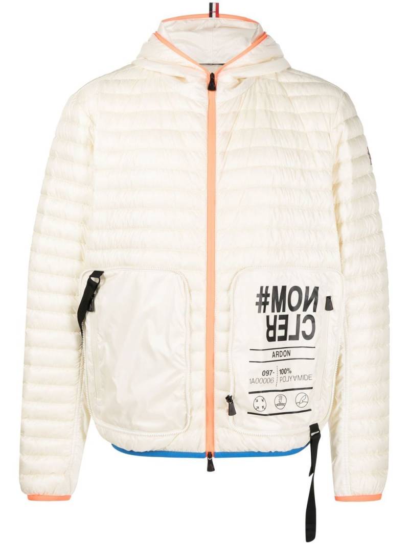 Moncler Grenoble Ardon short padded jacket - Neutrals von Moncler Grenoble