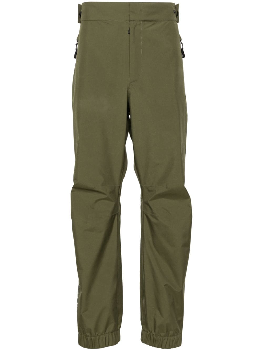 Moncler Grenoble mid-rise tapered performance trousers - Green von Moncler Grenoble