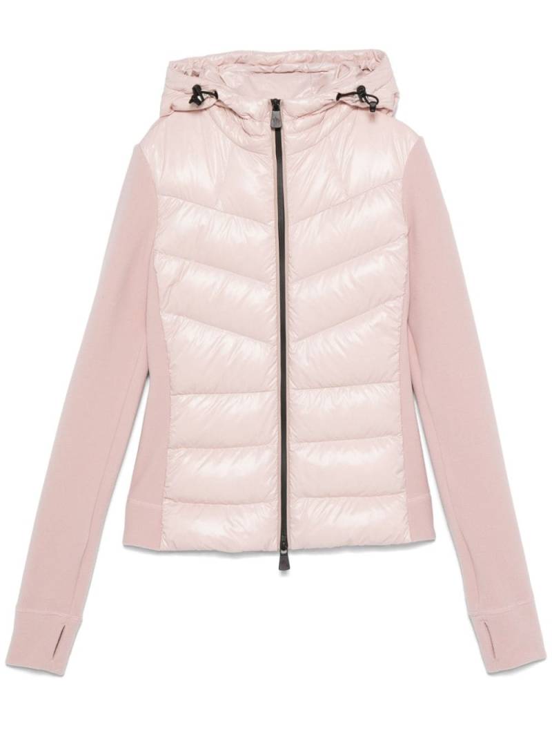 Moncler Grenoble padded fleece jacket - Pink von Moncler Grenoble