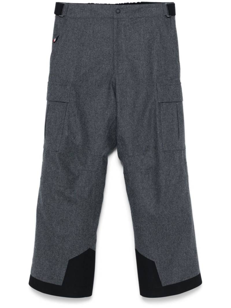 Moncler Grenoble padded wool ski trousers - Grey von Moncler Grenoble