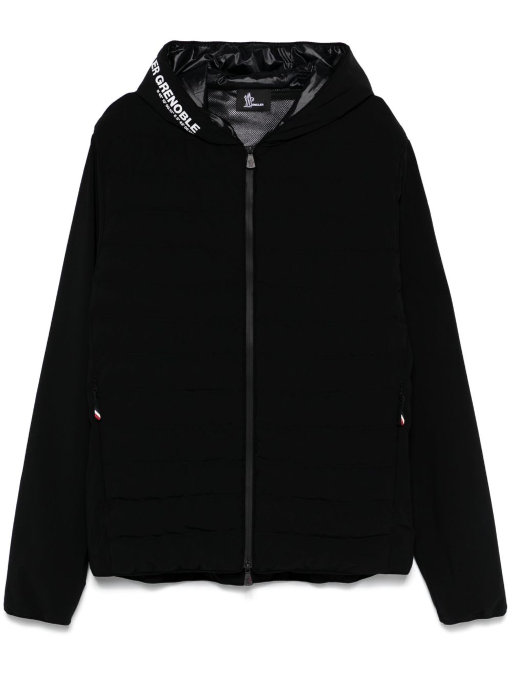 Moncler Grenoble padded zip-up jacket - Black von Moncler Grenoble