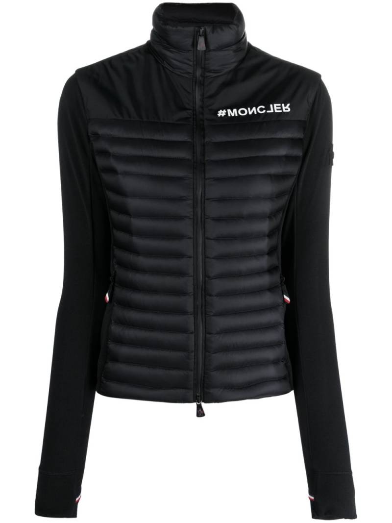 Moncler Grenoble padded zip-up jacket - Black von Moncler Grenoble