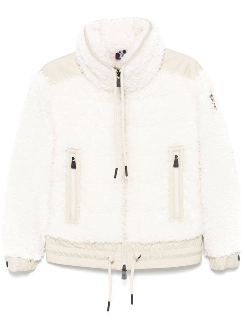 Moncler Grenoble padded zip-up ski jacket - White von Moncler Grenoble