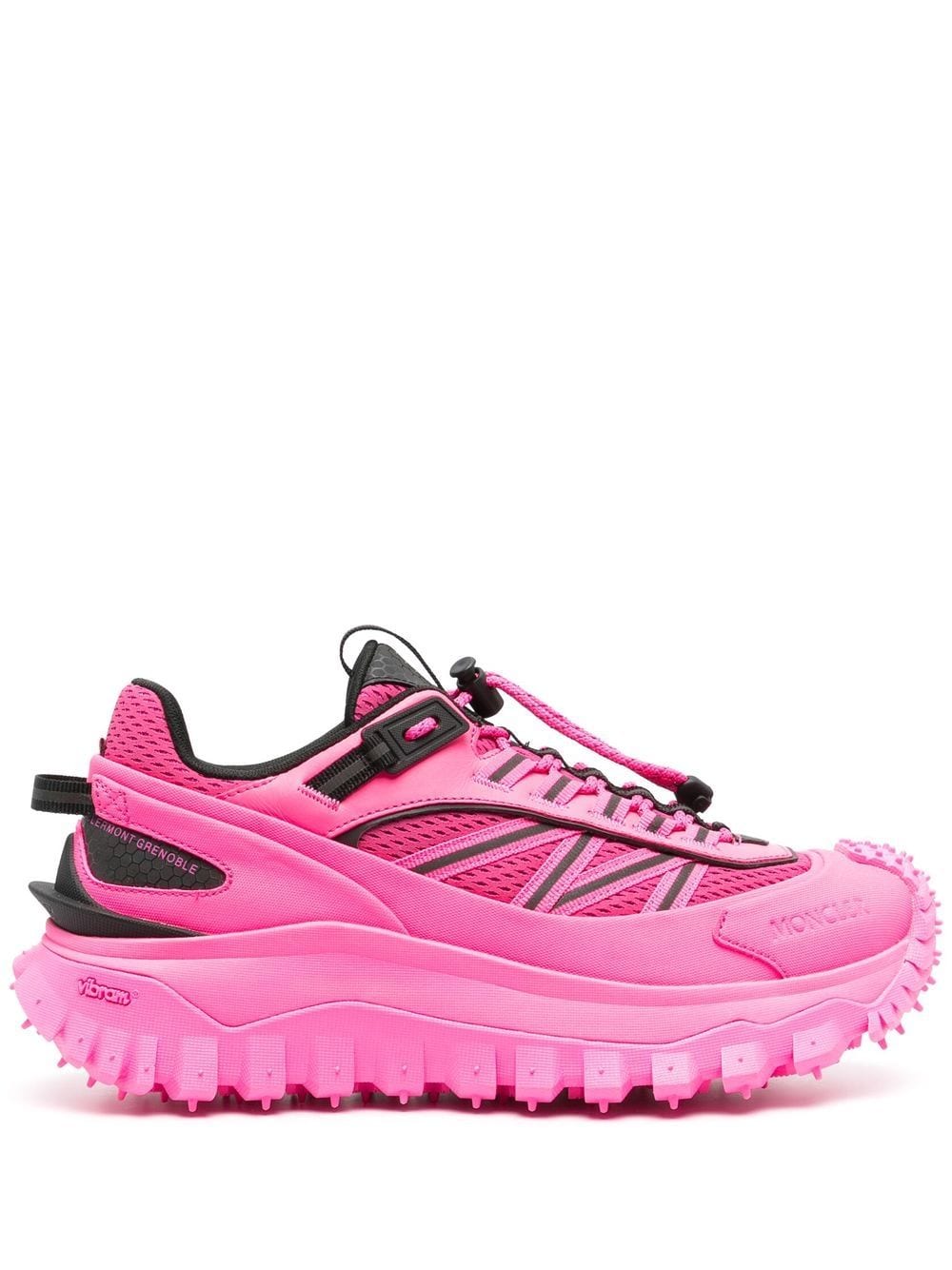 Moncler Grenoble panelled chunky-sole sneakers - Pink von Moncler Grenoble