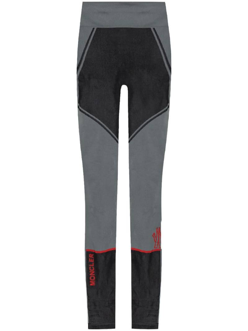 Moncler Grenoble stretch-design leggings - Grey von Moncler Grenoble