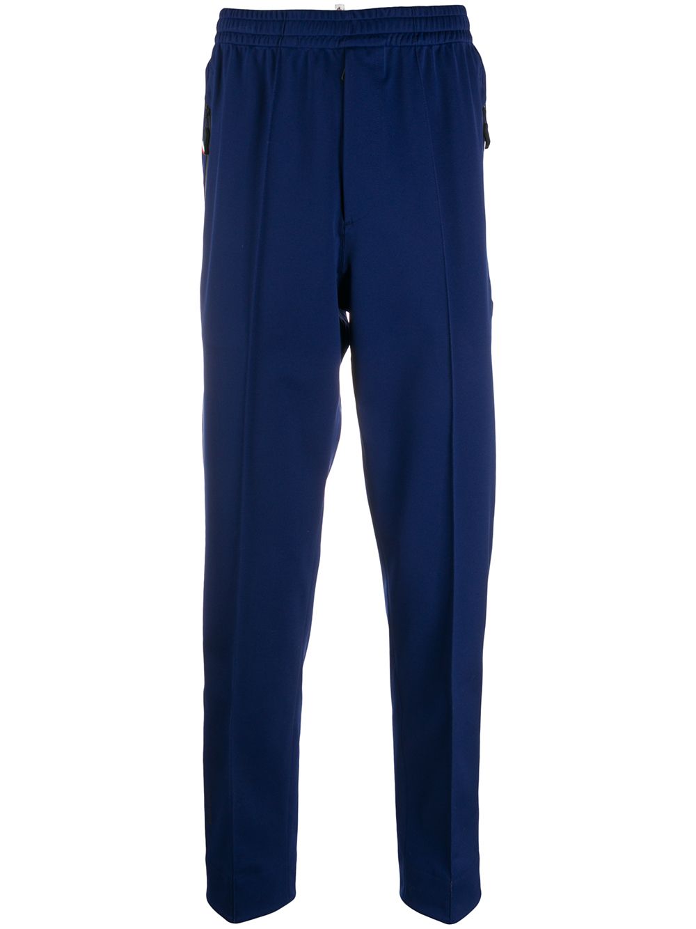 Moncler Grenoble tapered piped-trim track pants - Blue von Moncler Grenoble