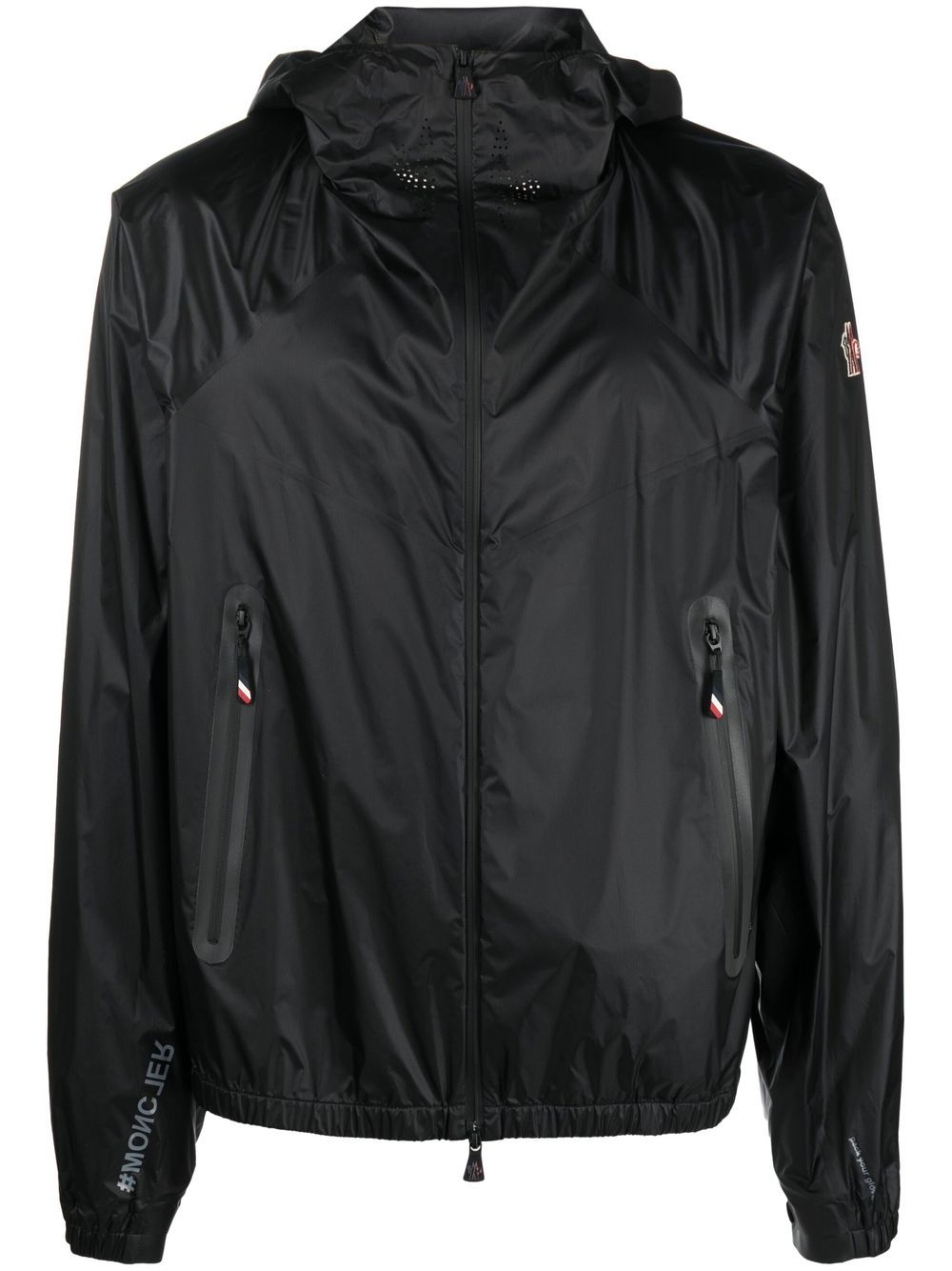 Moncler Grenoble Leiten lightweight windbreaker - Black von Moncler Grenoble