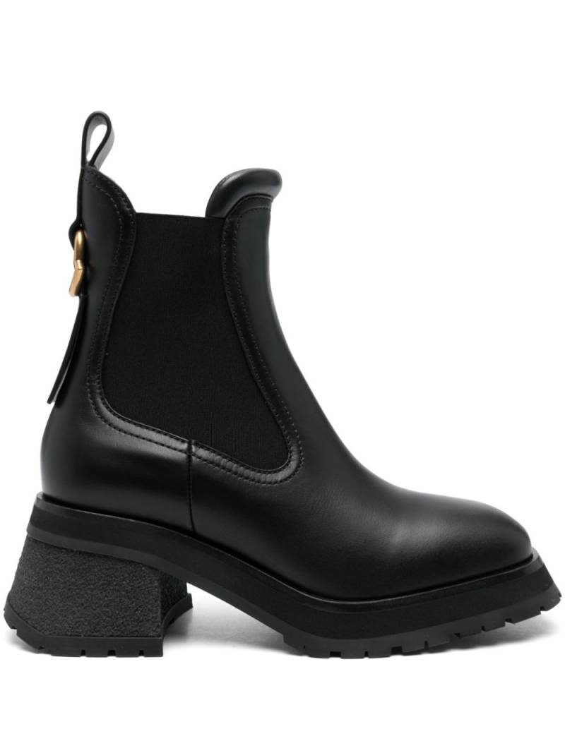 Moncler 70mm Gigi boots - Black von Moncler