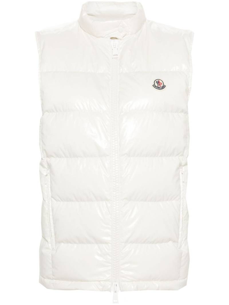 Moncler Alcibia puffer gilet - White von Moncler