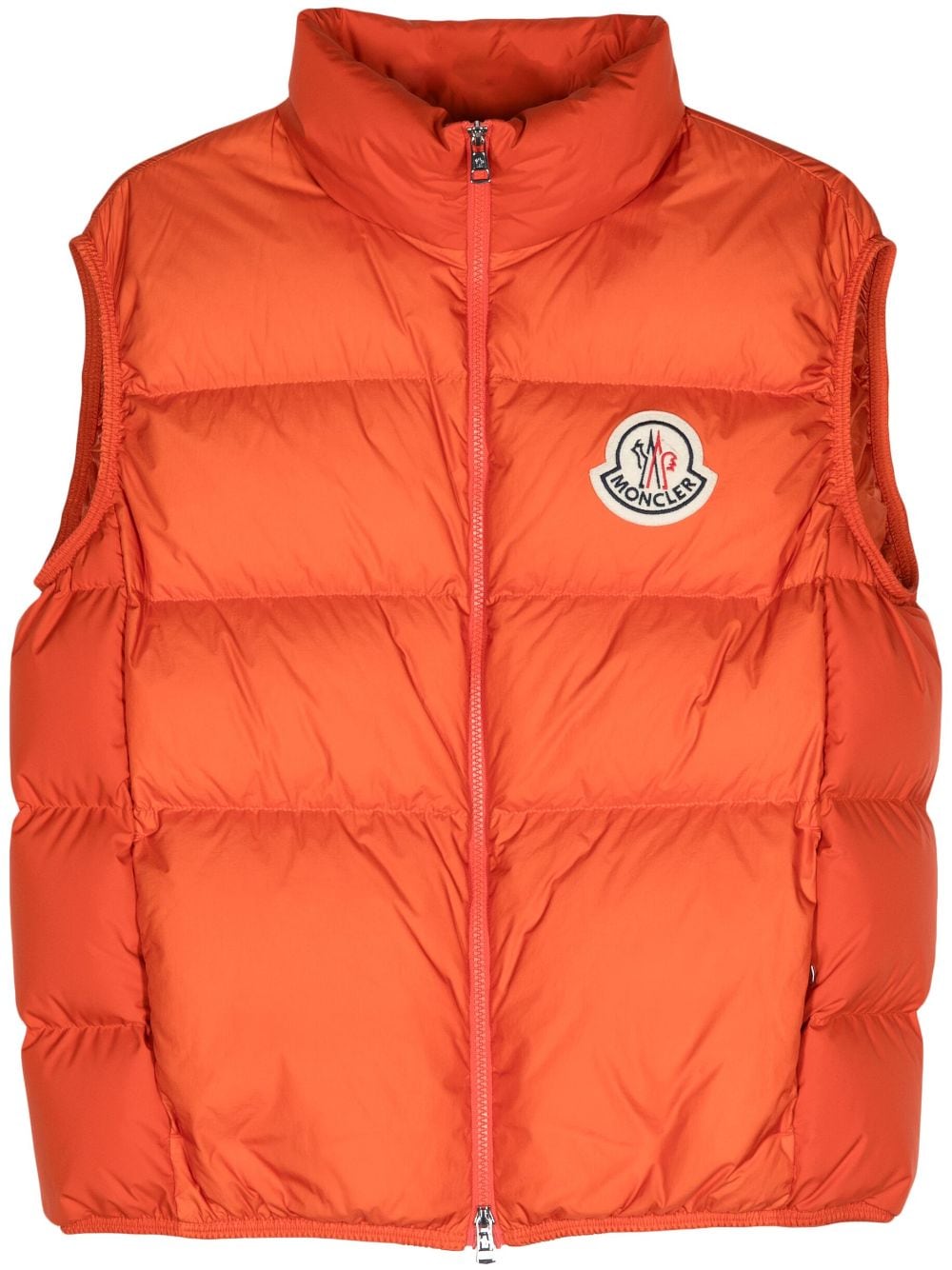 Moncler Almaz padded gilet - Orange von Moncler