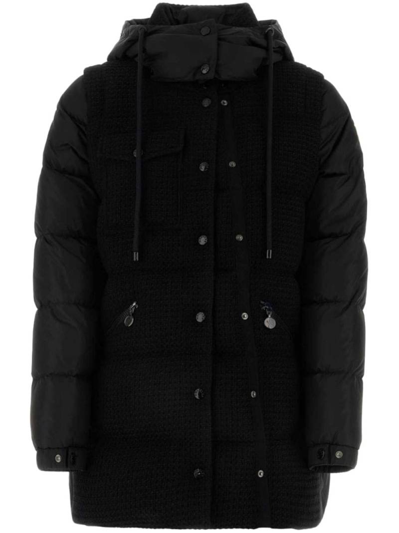 Moncler Artigny parka coat - Black von Moncler