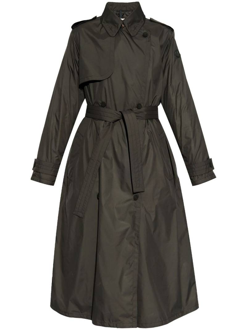 Moncler Barbetane trench coat - Black von Moncler