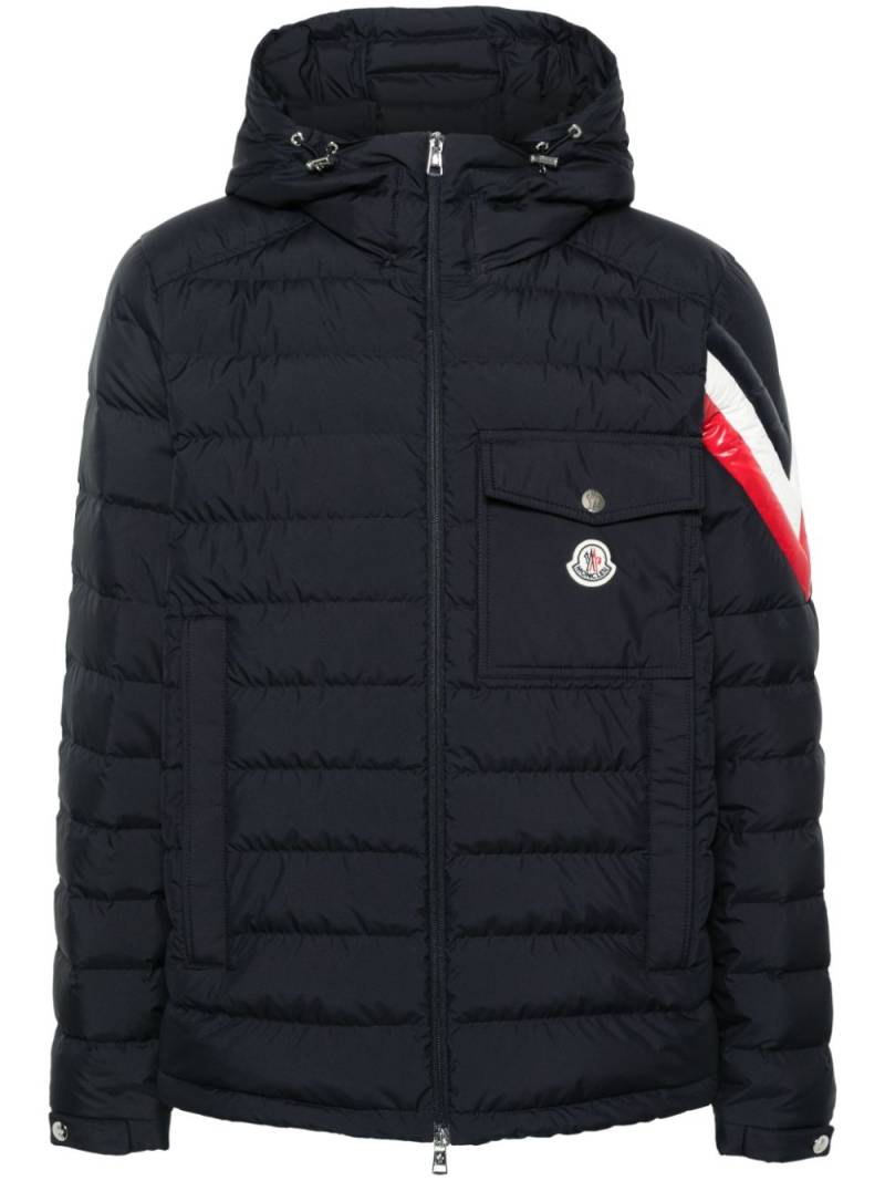 Moncler Berard padded jacket - Blue von Moncler