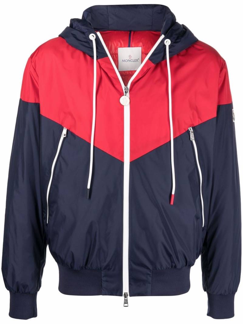 Moncler Bukret hooded jacket - Blue von Moncler