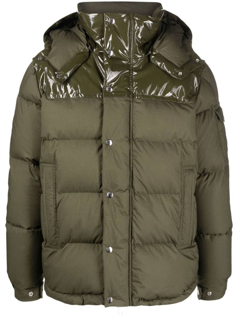 Moncler Chardon hooded puffer jacket - Green von Moncler