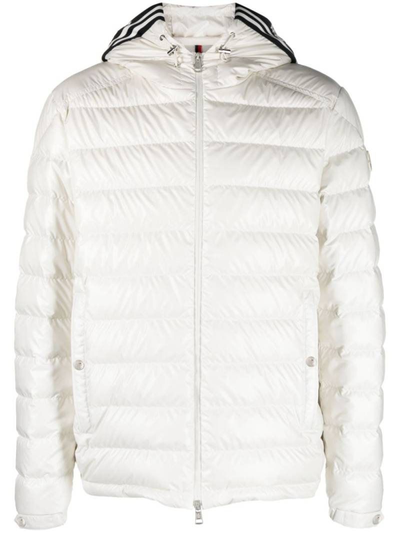 Moncler Cornour hooded down jacket - White von Moncler