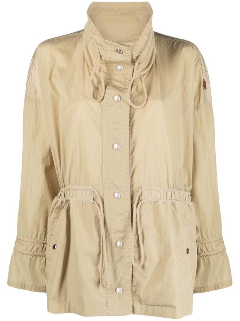 Moncler Deel drawstring-waist jacket - Neutrals von Moncler