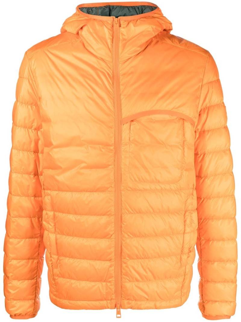 Moncler Divedro zip-up padded jacket - Orange von Moncler