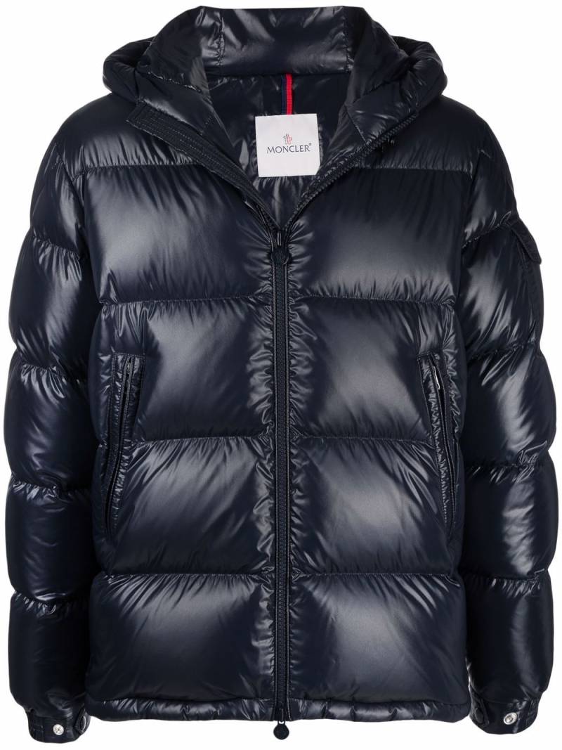 Moncler Ecrins padded down jacket - Blue von Moncler