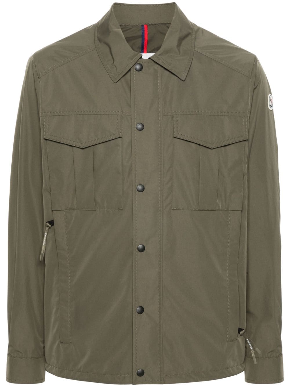 Moncler Frema water-repellent shirt jacket - Green von Moncler