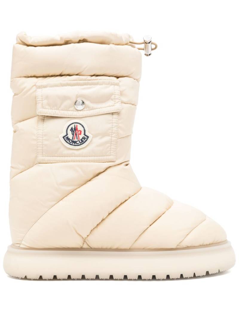 Moncler Gaia Pocket mid boots - Neutrals von Moncler