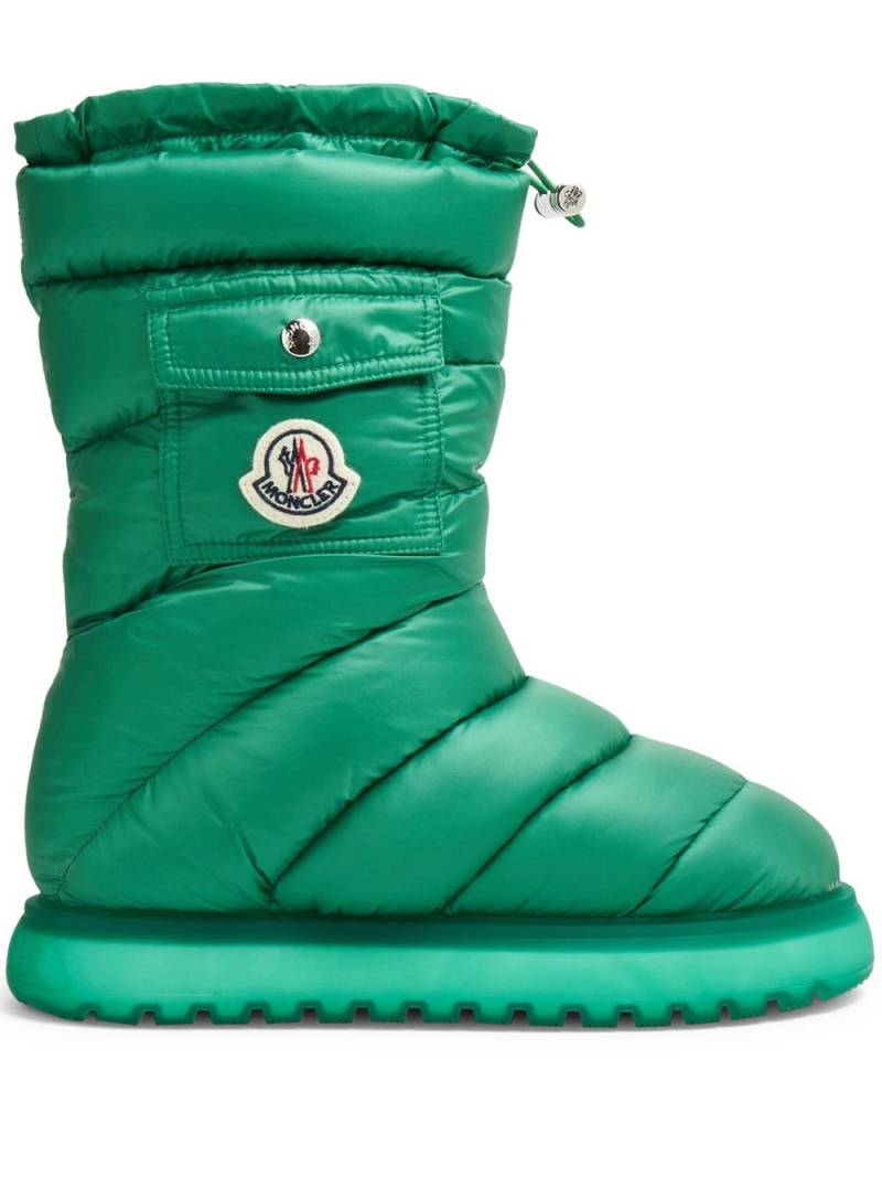 Moncler Gaia padded snow boots - Green von Moncler