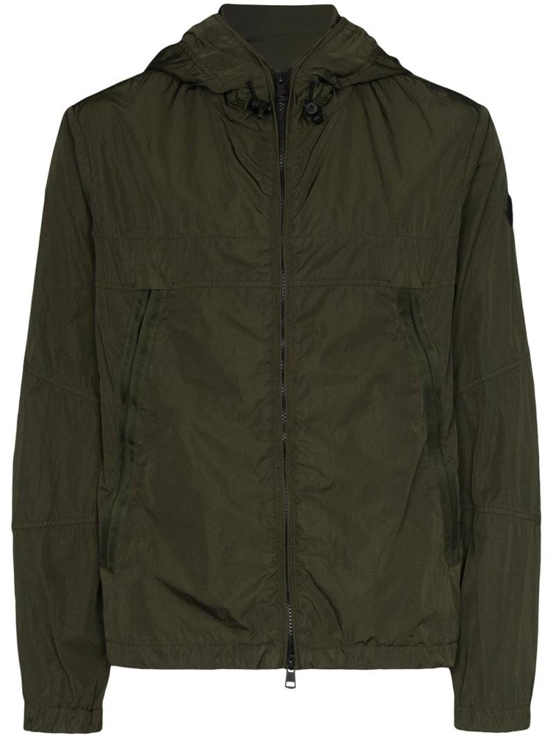 Moncler Grimpeurs hooded soft shell ski jacket - Green von Moncler