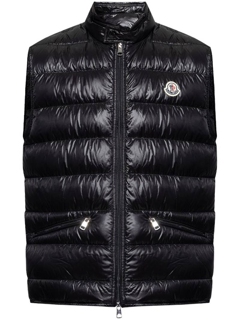 Moncler Gui gilet - Black von Moncler