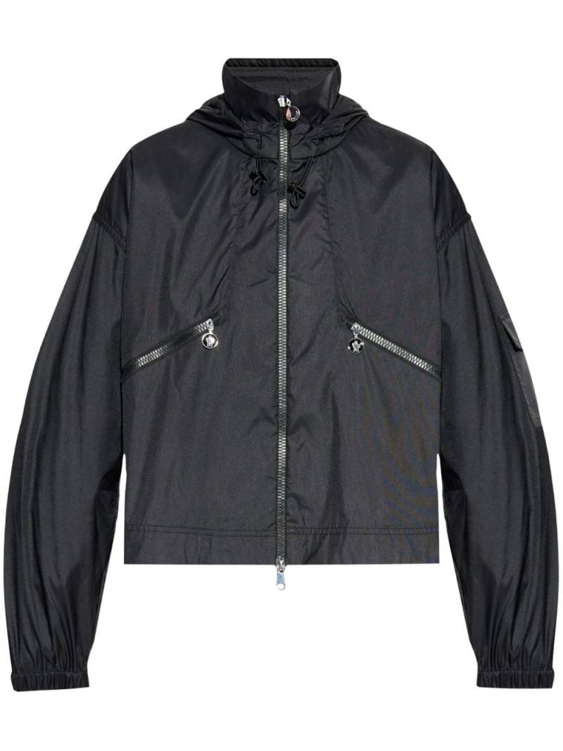 Moncler Hemar lightweight hooded jacket - Black von Moncler