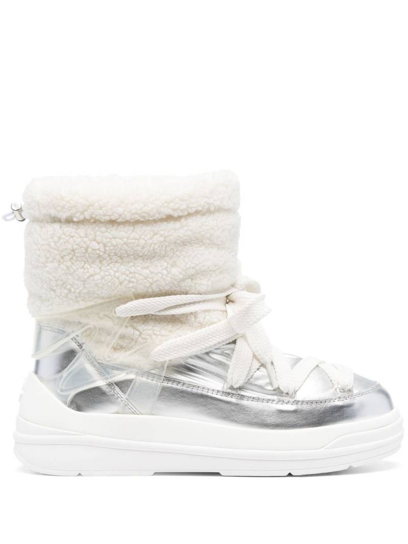 Moncler Insolux M padded ski boots - White von Moncler